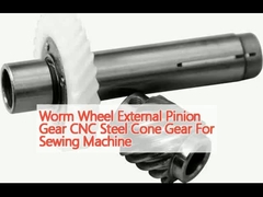 عجلة الديدان العجلة الخارجية للدراجة الحزمة CNC الحديد مخروط العجلة للآلات الخياطة
