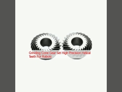 طحن مخروط معدات المجموعة الأسنان المدارية عالية الدقة للروبوتات