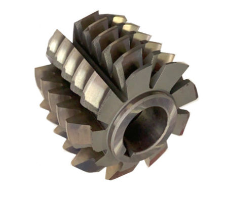 قطعة حفرة HSS Carbide Hobbing Cutter Gear لجهاز حفرة CNC