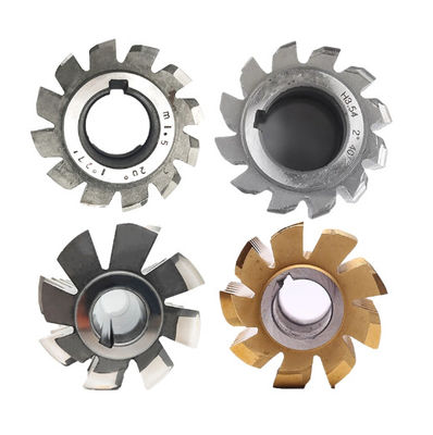 قطعة حفرة HSS Carbide Hobbing Cutter Gear لجهاز حفرة CNC